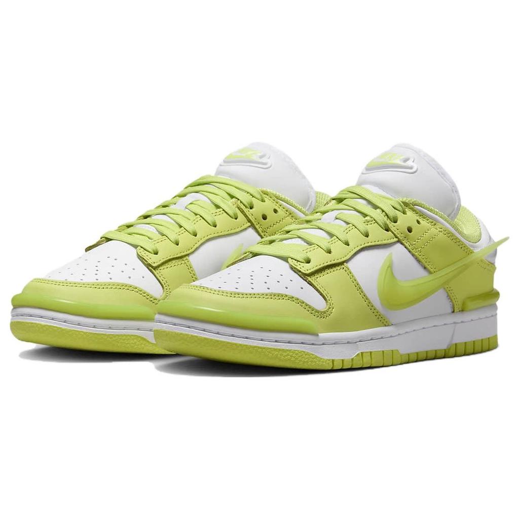 Nike Dunk Low Twist Lemon Twist Sneakers da Donna Verde Chiaro-Lemon-Twist Bianco DZ2794-700