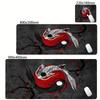 Large Mouse Pad Yin-yang Fish HD Black & White Sakura Computer Office Table Pc Gaming Non-slip Japanese Kawaii Desk Accessories