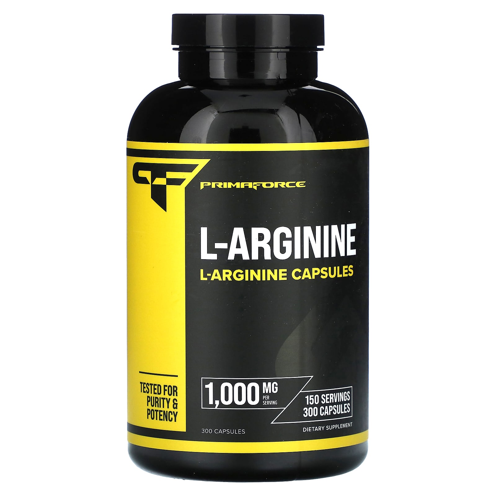 

L-Arginine, 300 Capsules (500Mg per Capsule)