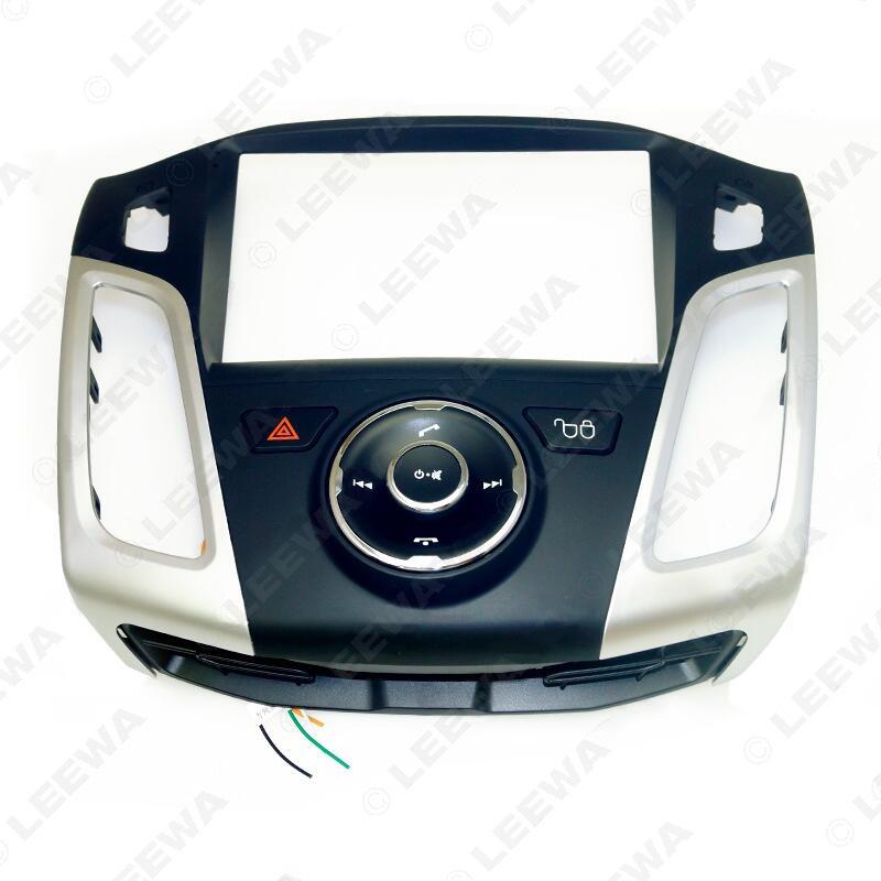 12-18 Ford Focus Ramka Panelowa Nawigacji z Prawdziwymi Przyciskami na 9-calowy Ekran