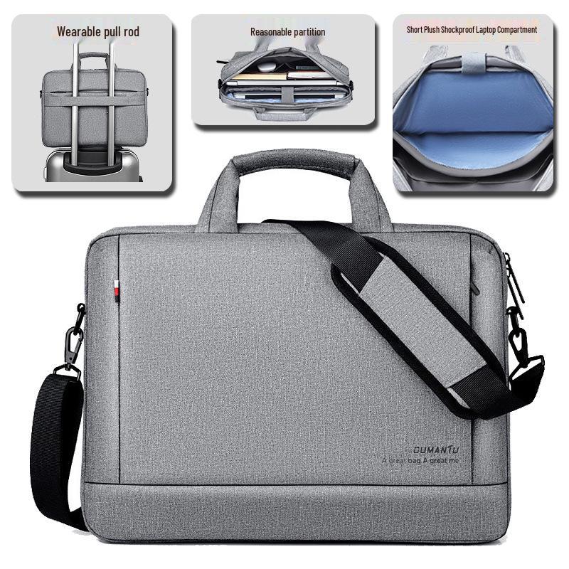 Wasserdichte Oxford-Stoff Laptoptasche und Hülle für 15,6" und 14" Notebooks