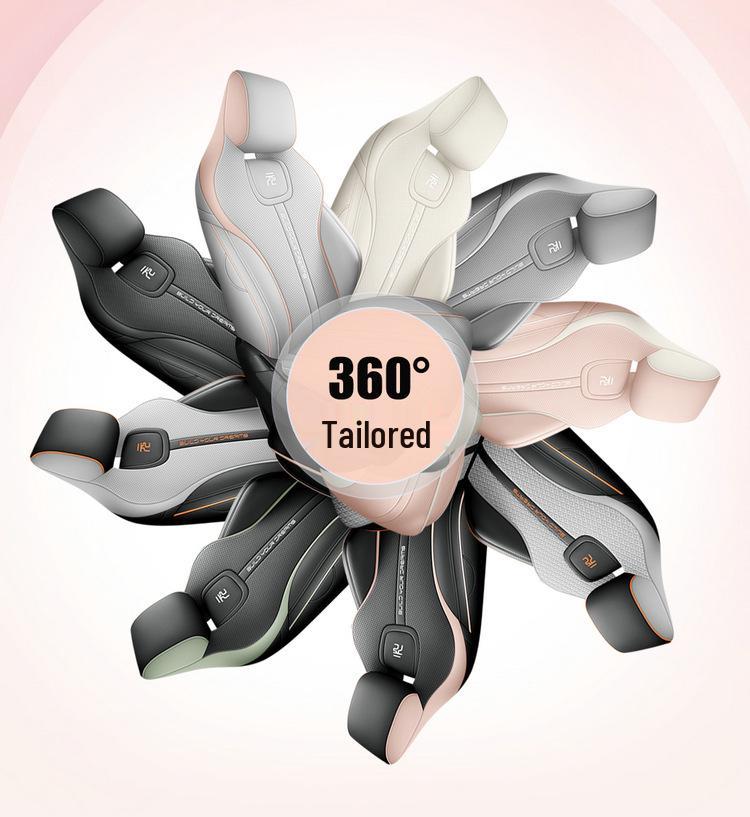 BYD Yuan UP Seat Cushion: All-Season, Durable, Thick, Perforated Car-Specific Seat Cover.