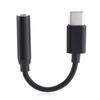 Cables & Adapters Phone Chargers Cables Universal Usb Type To 3.5Mm Stereo Audio Headphone Jack Adapter Black