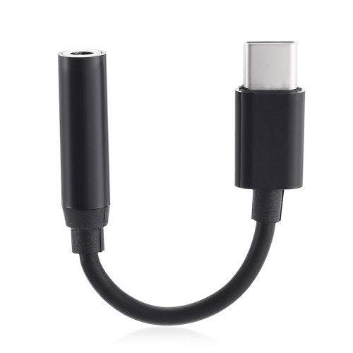 Cables & Adapters Phone Chargers Cables Universal Usb Type To 3.5Mm Stereo Audio Headphone Jack Adapter Black