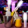 Rechargeable LED Flash Sticks Atmosphere Champagne Wine Bottle Service Sparkler for VIP Nightclub KTV Bar Strobe Baton Flash Rod