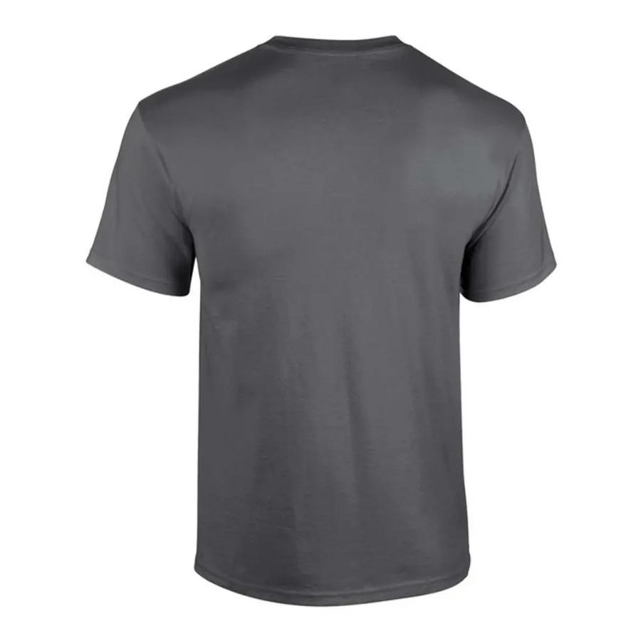 Men's 100% Pure Cotton Mountain Pattern Printed T-shirt, Casual Short Sleeved Round Neck T-shirt, Men Summer Outdoor Clothing