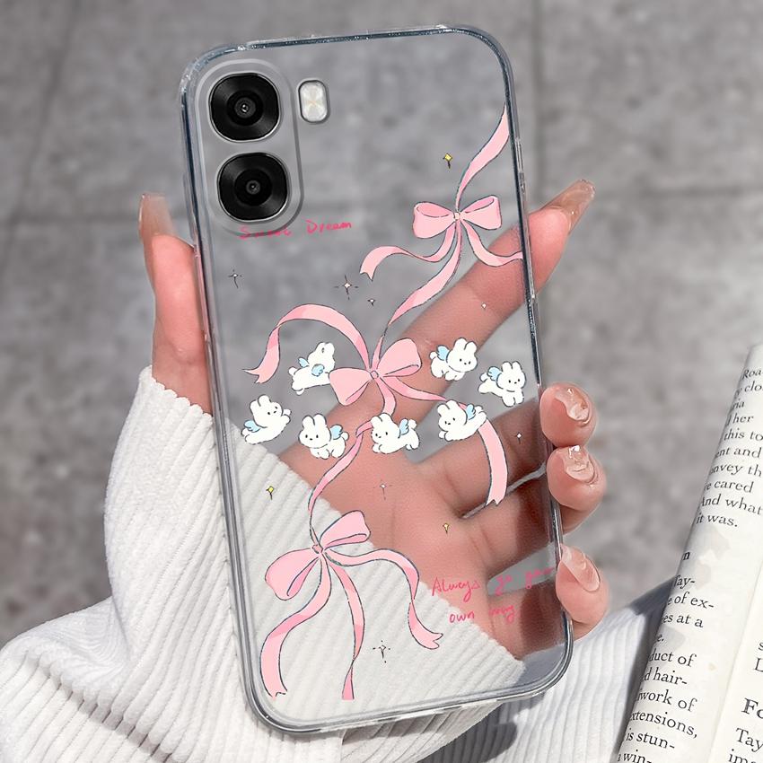 Kompatibilní Pro Oppo A6x A5x A6 Pro A39 K12x Kryt na telefon Roztomilý vzor Malý princ Měkké průhledné silikonové pouzdro s chráničem objektivu Pro Oppo Nárazníkové pouzdro