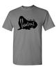 ICH BIN die WALROSS - lustiger Retro-Stil Witz Gag - Unisex Baumwolle T-Shirt Tee Shirt