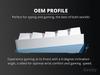 Geeky GK61 Mechanical Gaming Keyboard 61 Keys Multicolor RGB LED Backlit for Gamers ANSI US American Layout Mechanical Speed 60% Hot-Swappable