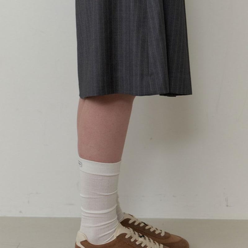 LOVE ME MONSTER Papas Formal Middle Socks_3COL (L253MSC020)