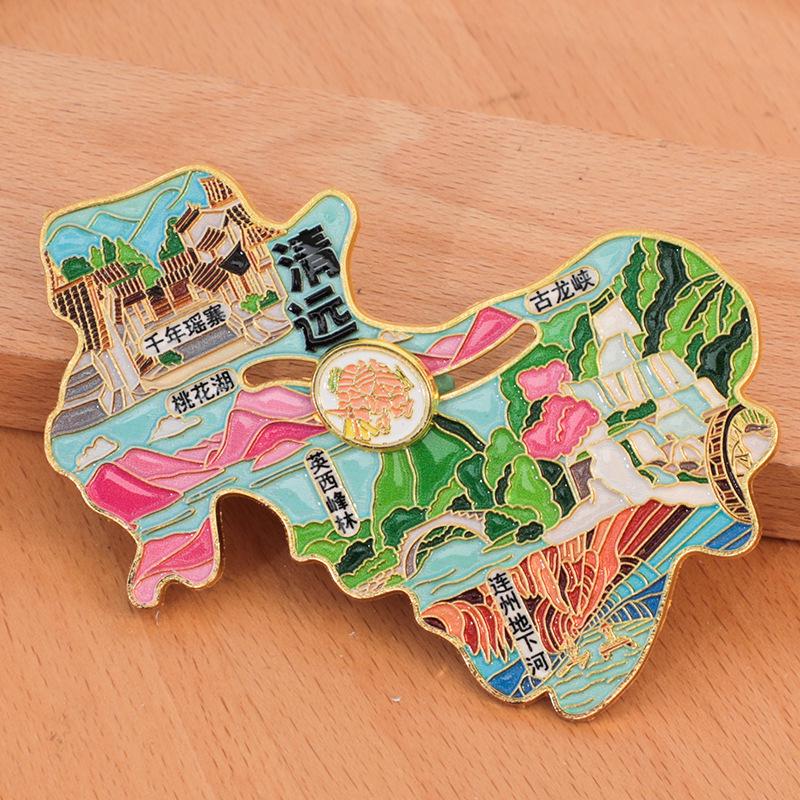 Qingyuan City Metal Refrigerator Magnet: Creative and Customizable 2025 Style