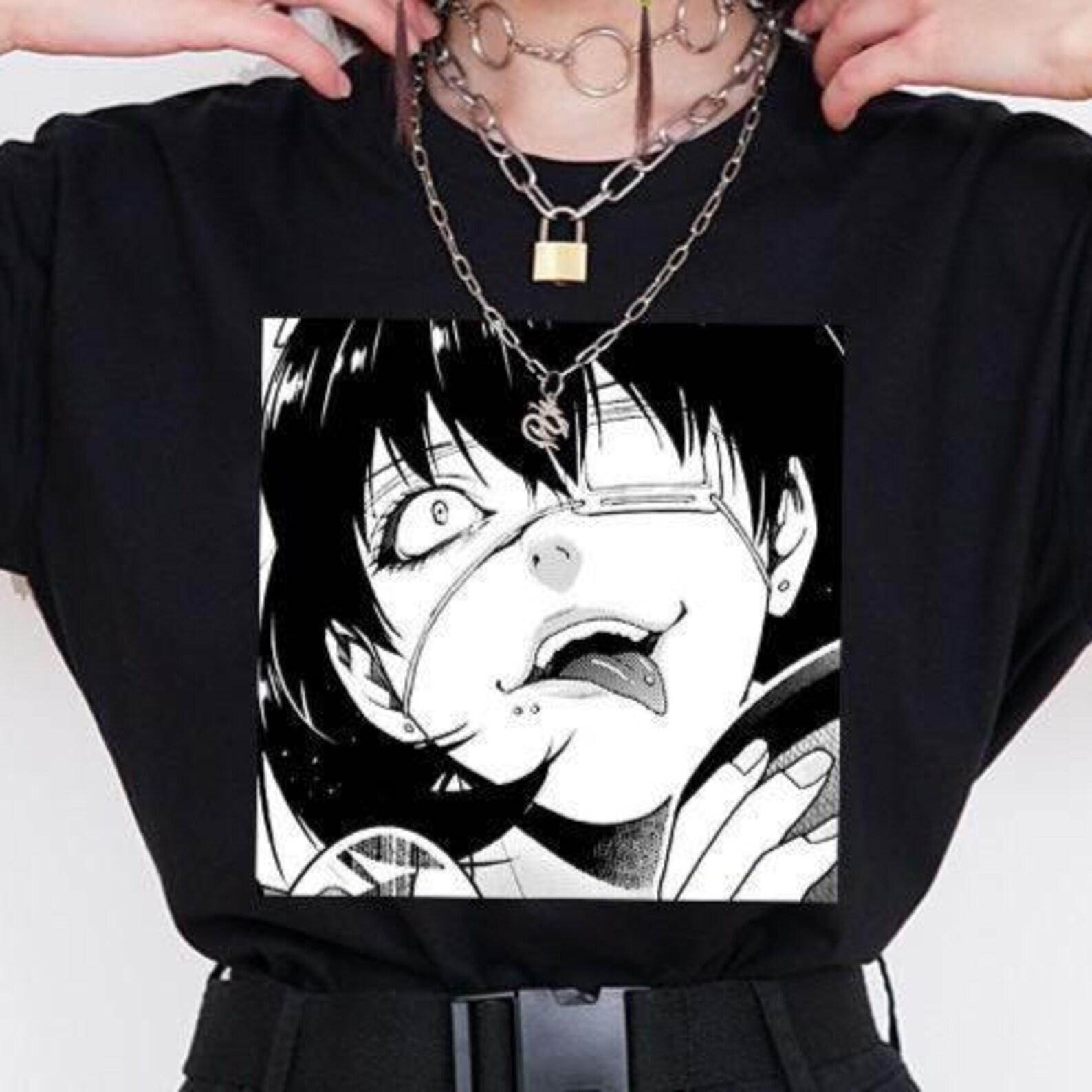 Midari Ikishima Kakegurui T-Shirt – Anime Cosplay Tee,Kakegurui Shirt XL