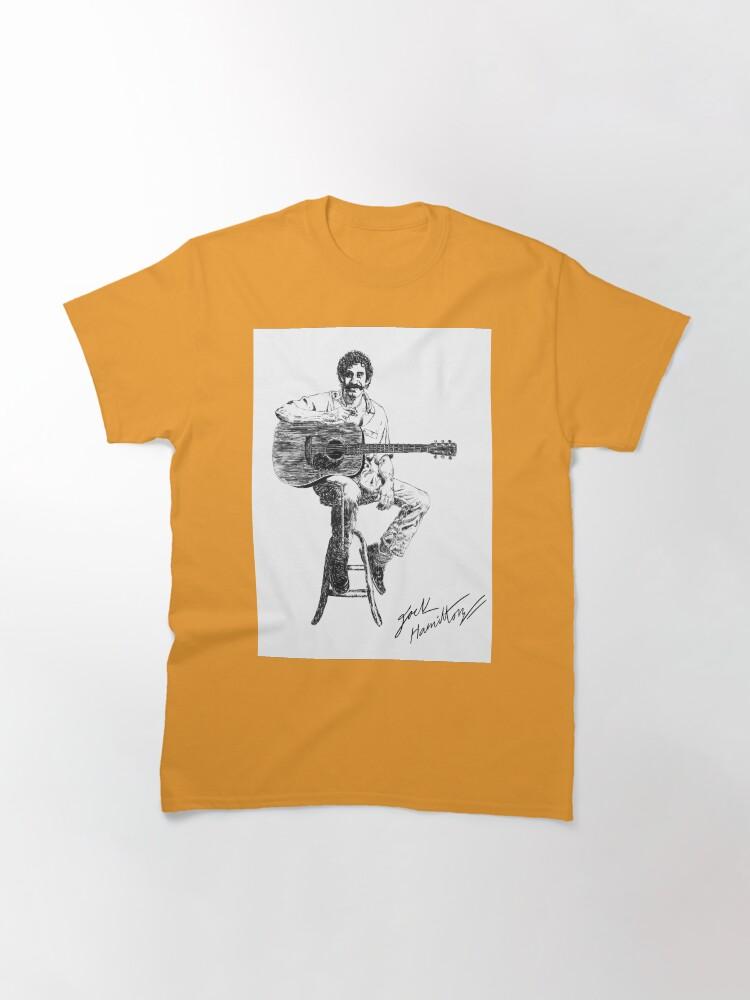 Jim Croce Jim Croce Original Ink Drawing Print Classic T-Shirt