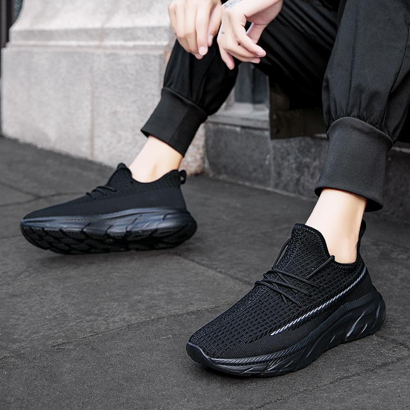 Adidași Bărbați Pantofi Sport Casual Confortabili Exterior Anti-alunecare Modă Plasă Talpă Groasă Respirabili Alergare Pantofi de Alergare Masculini