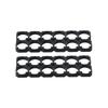 New Battery Holder Battery Brackets 2x6 21700 Batteries Holding Battery Packs Plastic Frame Bracket Battery Holder Stand
