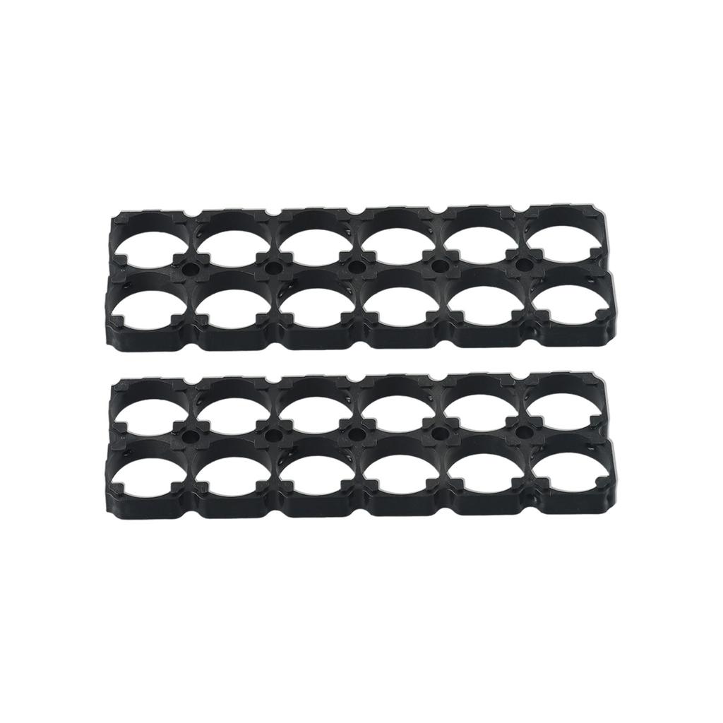 New Battery Holder Battery Brackets 2x6 21700 Batteries Holding Battery Packs Plastic Frame Bracket Battery Holder Stand