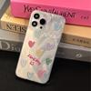 Colorful Love for Apple 15pro Max Mobile Phone Case Iphone14 Chain 13 Feather Yarn 16 17