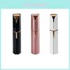 Portable Electric Hair Remover Lipstick Shape Painless With Light Usb Charging