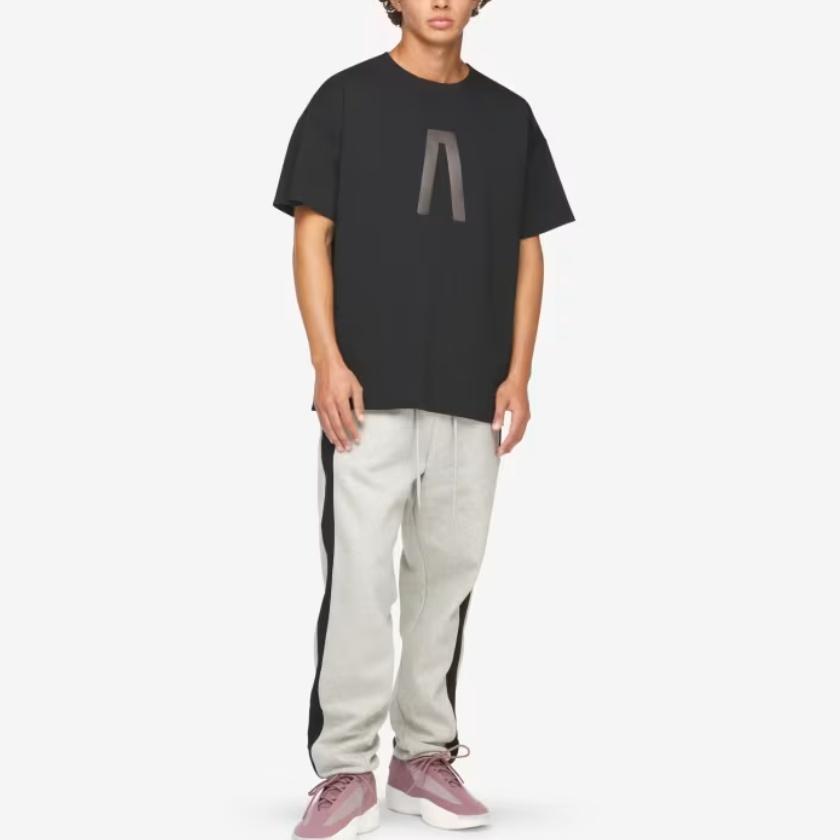 Adidas X Fear Of God Athletics Loose Fit Color Block Lace-Up Sports Pants Unisex bottoms KC6457