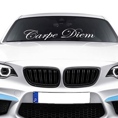Design-Windschutzscheibenaufkleber mit Buchstaben für Auto und Fahrzeug
