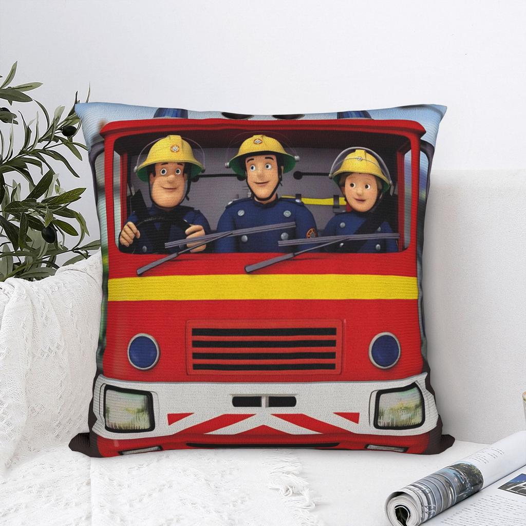 SuperThings Cartoon Square Pillow Case Super Zings Kindergarten Cushion Cover Polyester Decor Pillowcover for Bed cm