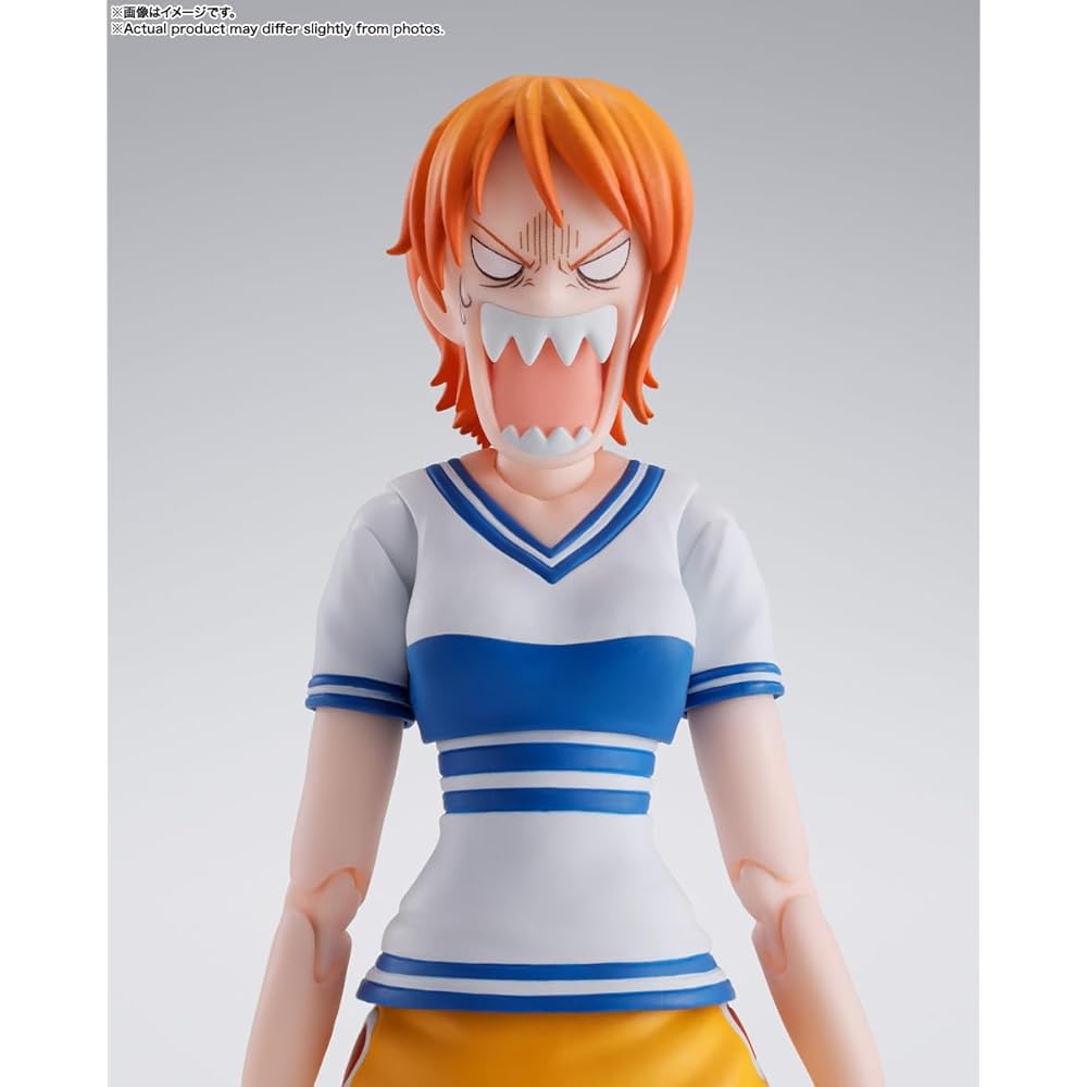 TAMASHII NATIONS S.H. Figuarts One Piece Nami Adventure Dawn 140mm Painted Action Figure ABS PVC