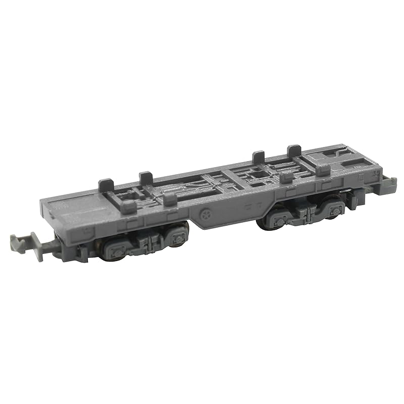 Rokuhan Z Gauge Z Shorty Контейнерный грузовой вагон, Серый, SA006-2, Модель железнодорожного грузового вагона