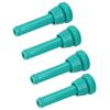 4Pcs Milking Machine Lining Green Silicone Milk Liner for Cattle Cow Livestock Tools
