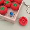 Stress Relief Fidget Toy 3D Printed Fruit Vegetable Clicker, 9-in-1 Tomato Blueberry Pepper Clicker Finger Clicky Button for Relaxation