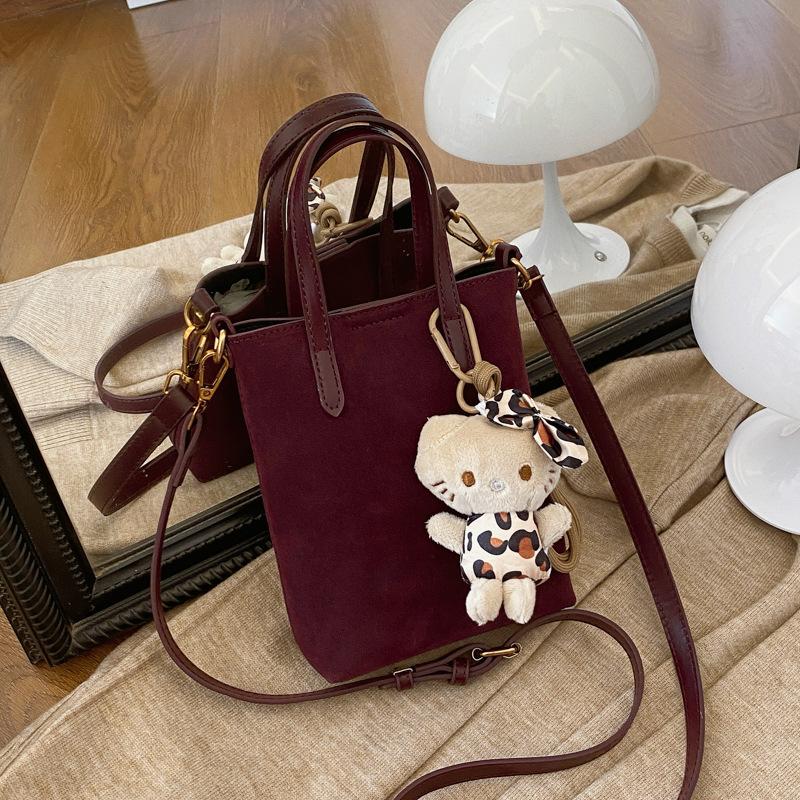 

Модная женская сумка, новая сумка-мессенджер, сумка для мобильного телефона no pendant бордовый