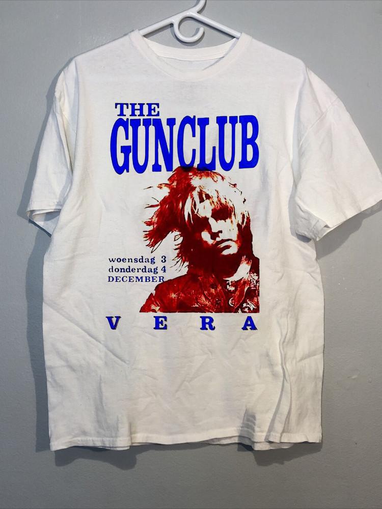 THE GUN CLUB Band Vera Tour Tee Adult Unisex T-shirt Full Size HT121 Unisex T-Shirt L