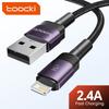 Aluminum Alloy USB Fast Charging Cable, Type-C Cord for iPhone 12 13