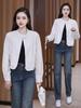 Stylish Slimming PU Leather Jacket for Women - 2026 Spring Collection