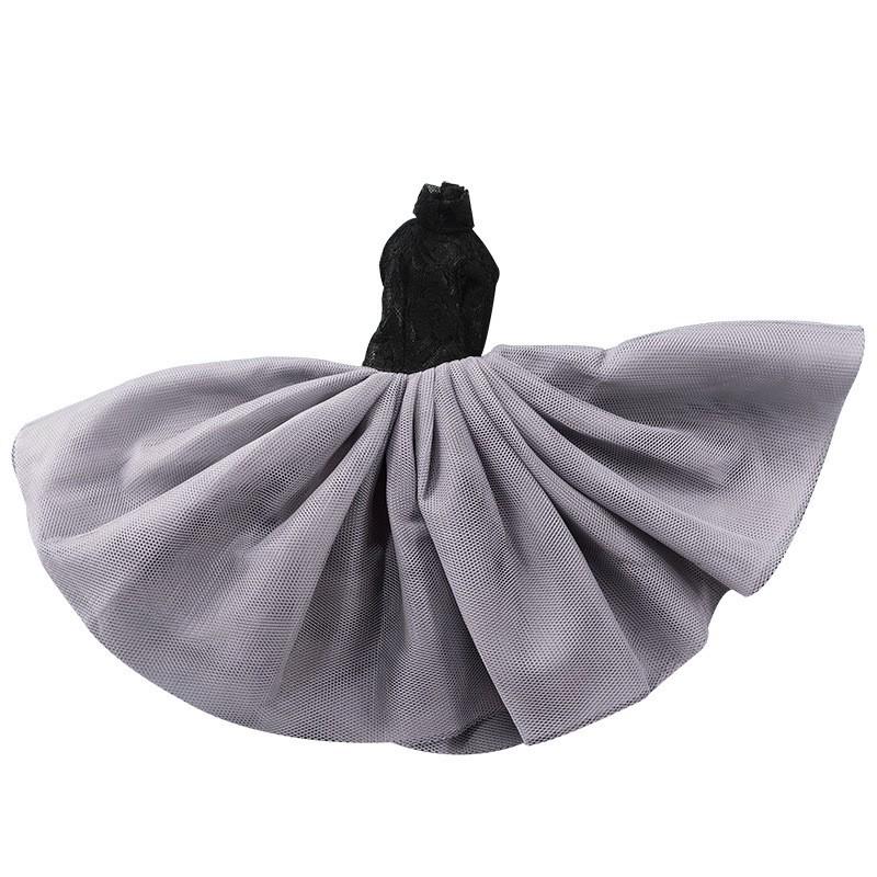 Multicolored Mini Mesh Skirt for 29cm Dolls - Babi Wedding Dress, Short Dress-Up Skirt for Toy Girls