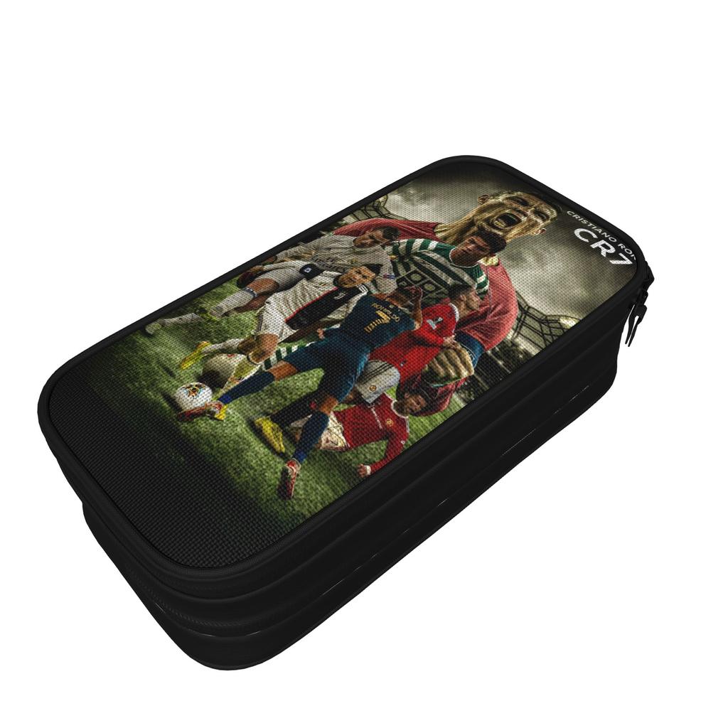 Pencil Cases Classic Ronaldos Bag Kids Large Storage Office Gift Pencil Pouch