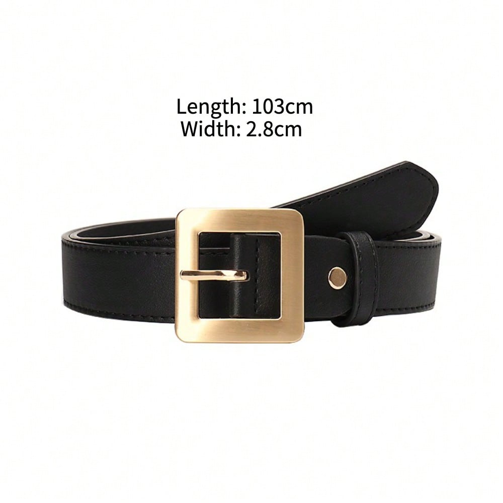 Simple and Versatile Belt, Women's Fashion Trendy and High-end Women's Belt, Decorative Jeans Belt