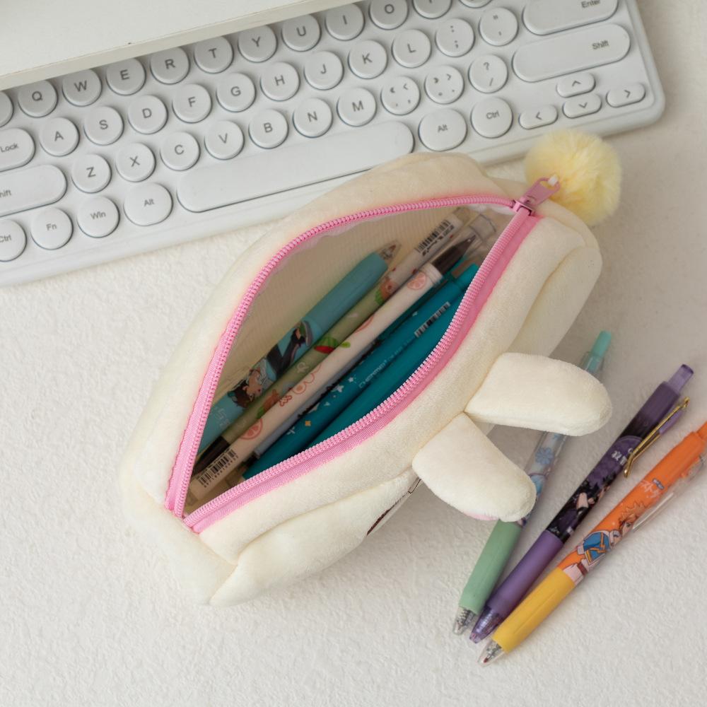 New Chikawas Pencil Case Hachiware Usagi Pencil Case Ins Japanese Cute Plush Stationery Bag Desktop Large Capacity Pencil Case