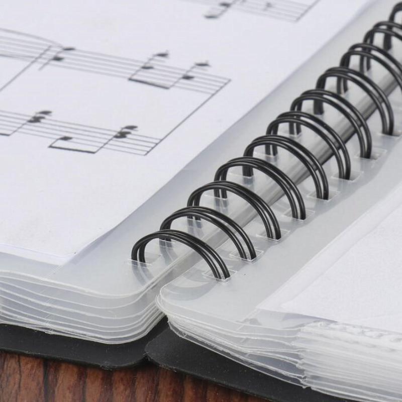 40 Pages Piano Score Folder Sheet Music Score Folder A4 Sheet Bag Stave Storage Holder