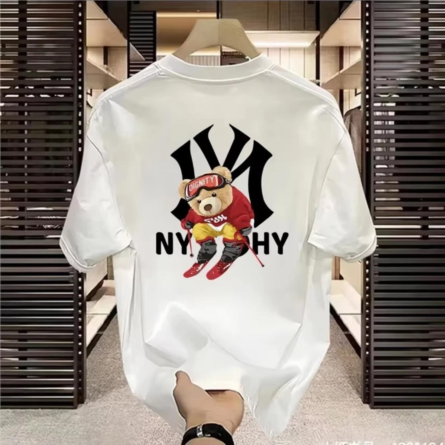 

New Summer 2026 Cross Ocean Exquisite Casual Print Multi-function Top for Men and Women Stylish Luxury Street Wear S чёрный