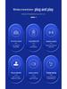 2025 Self-Powered Wireless Doorbell with Friction Power, Continuous Functionality, One-to-One Induction, and SOS Remote Control