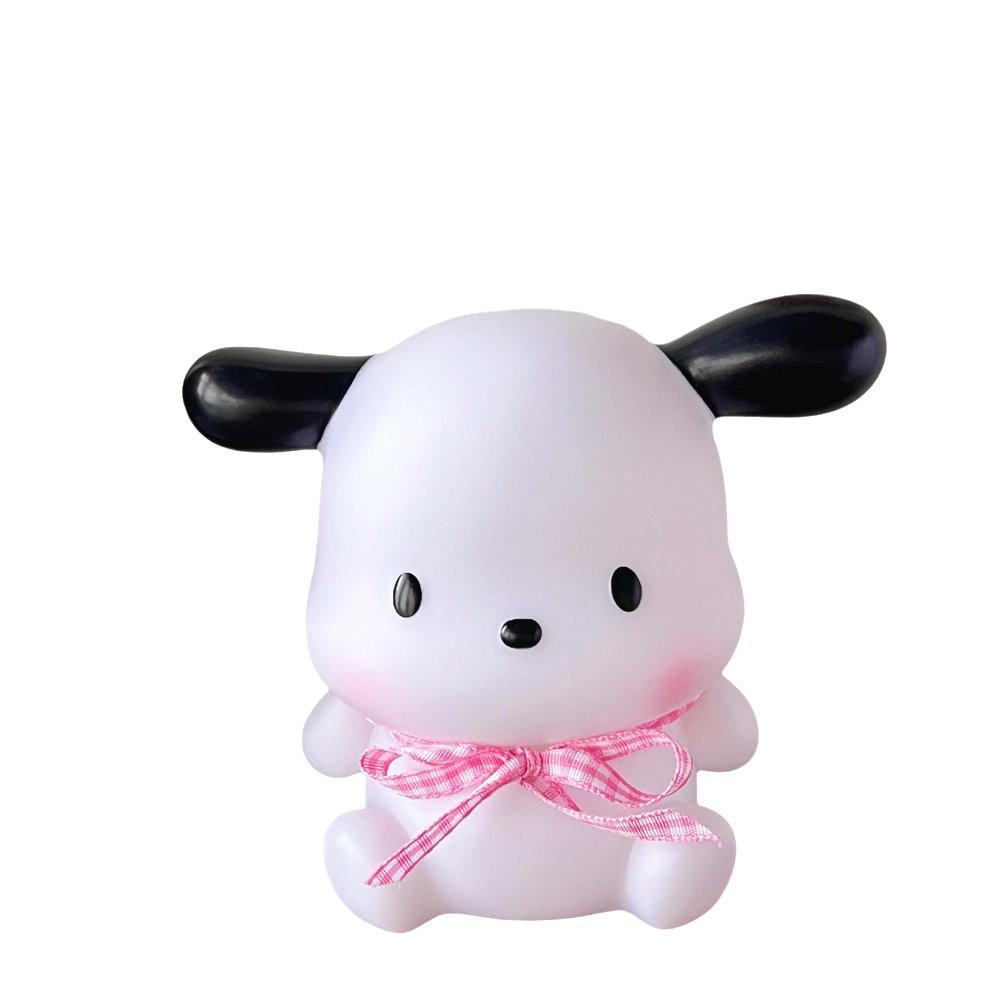 

Lamp Night Warm Light Battery Powered Cartoon Cute Ribbon Shaped Pochacco рожевий