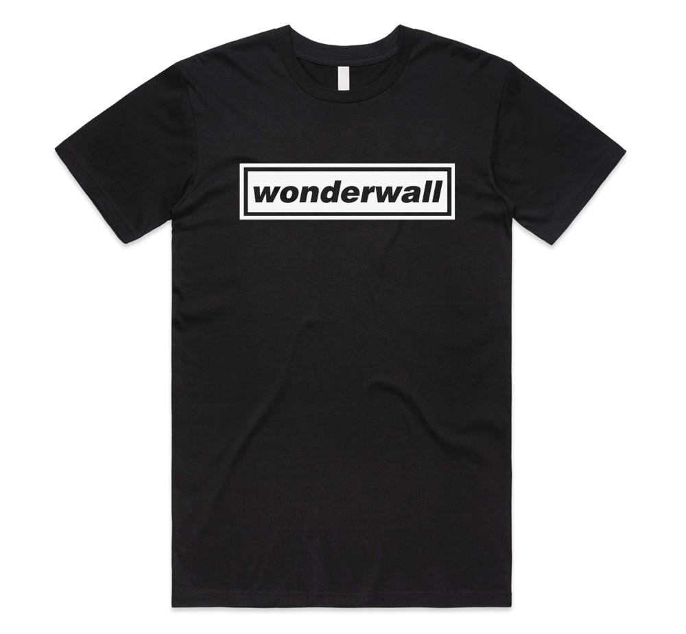 

Wonderwall T-shirt Top 2025 UK Music Tour 90 s Gallagher Britpop Funny Gift 2XL