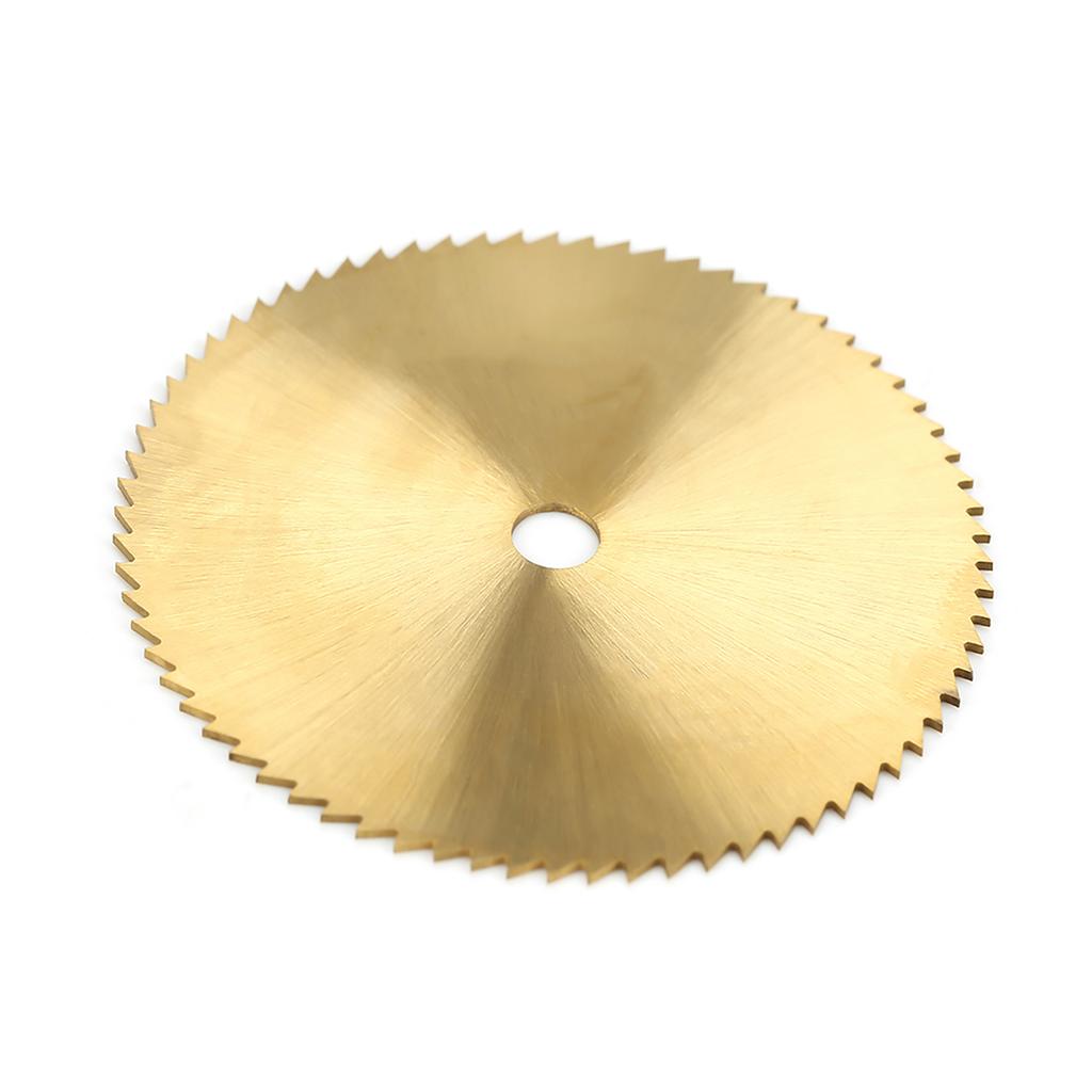 72 Teeth High Speed Steel Circular Saw Blade Small Cutting Disc for Metal Wood Plastic 60*6mm