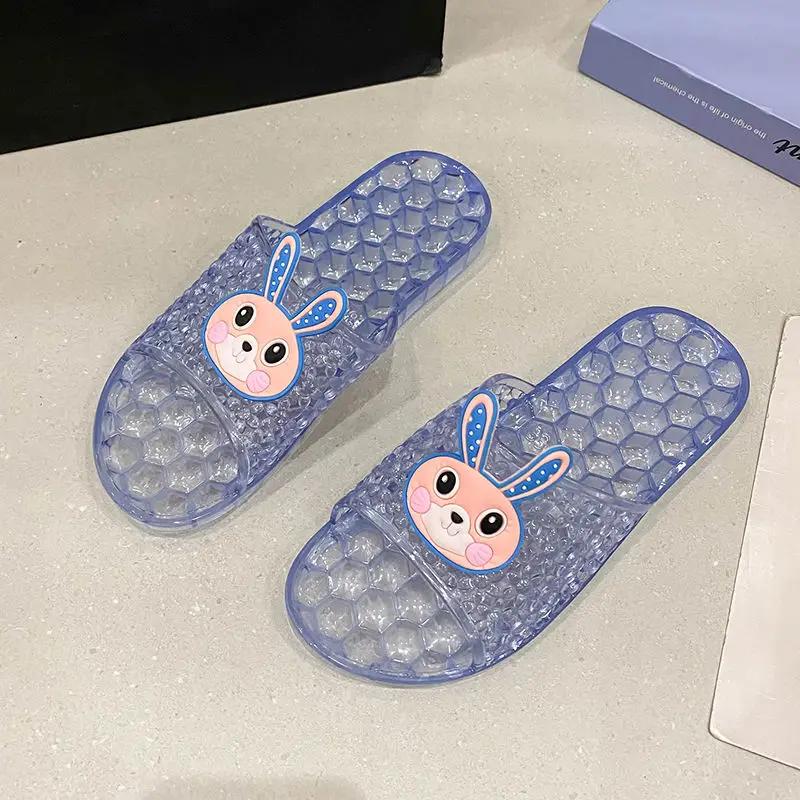 Fashion Women's Slippers and Ladies Sandals Flat Shoes Transparent Unique Cheap Liquidation High Quality Slides Casual H Sandal Clappers