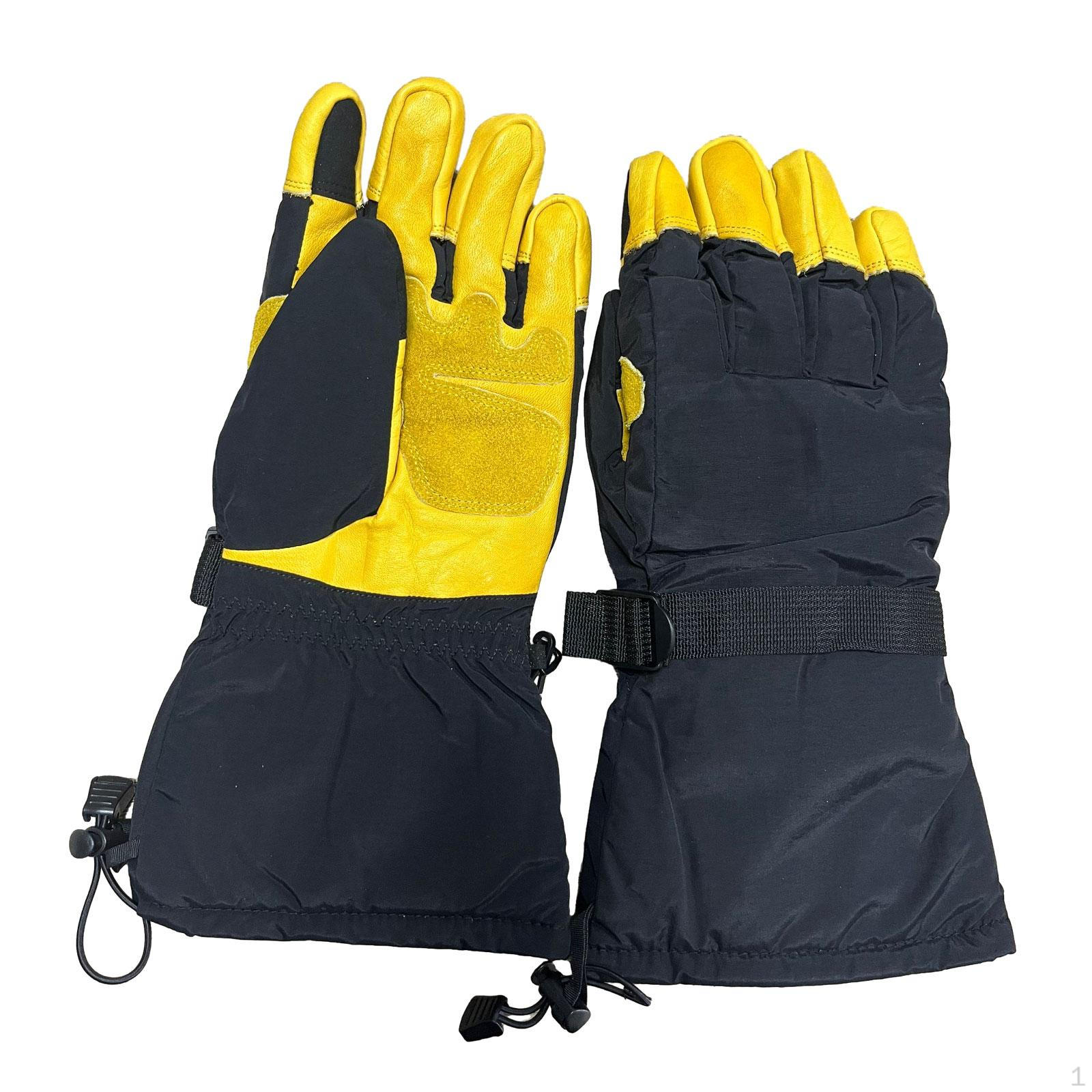 

1 Pair Ofwinter Ski Gloves Snow Touch Scree Comfortable Waterproof Warm Mittens Snowboard 31.5cmx13cm