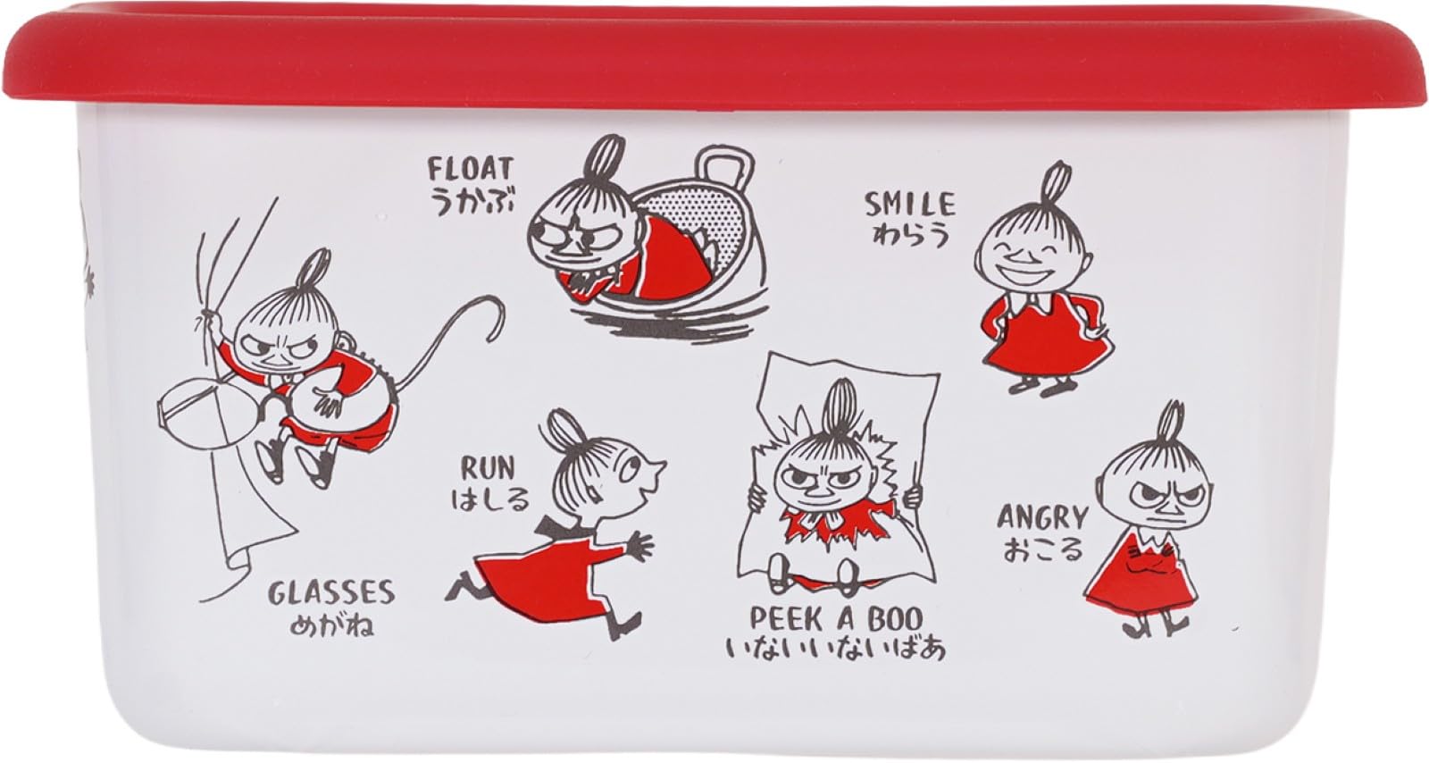 

Эмалированный контейнер Fuji Moomin Различный Глубокий Квадратный S Малыш Мю 0.7л MOYA-DS.R