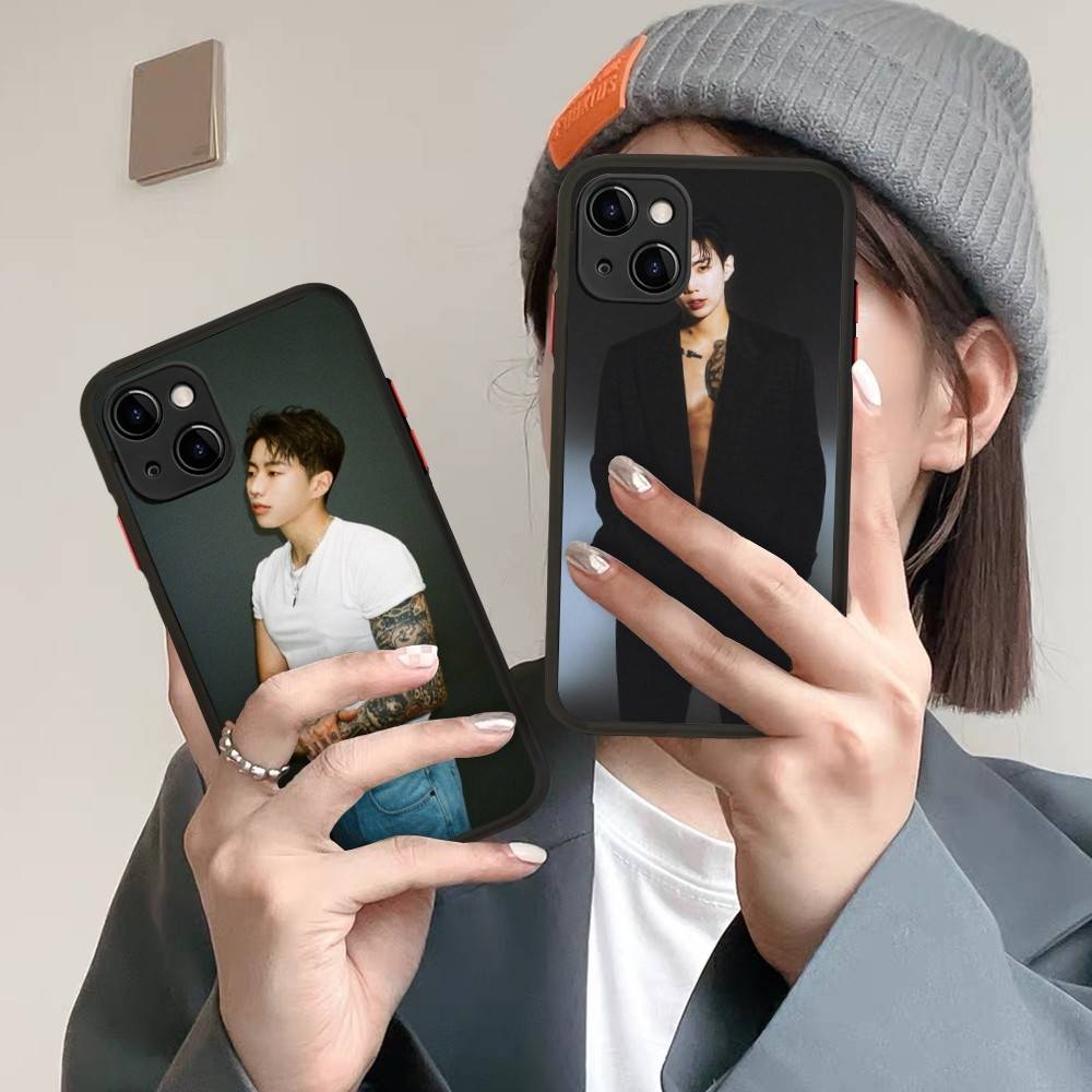 Singer J-jay P-park Phone Case For IPhone 14 11 12 13 Mini Pro Max 8 7 Plus X XR XS MAX Translucent Matte Cover