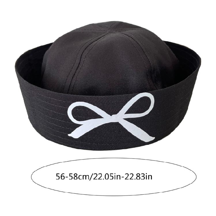 InsStyle Beret Hat for Spring Women Bowknot Beret Hat Uniform Dress Up Hat