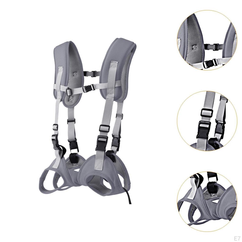 Front Backpack Dog Chest Carrier in Breathable Polyester with Adjustable Strap And