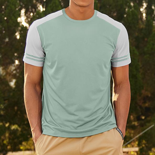 

Мужская футболка с коротким рукавом для бега, высококачественные футболки для походов, тренировок, мужские топы для бега в спортзале, толстовка Homme Muscle Block, эластичная XXXL зелёный